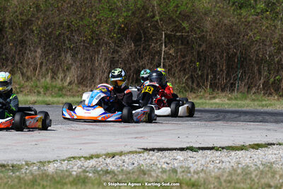 16 & 17/04/2022 : 3ème manche du Championnat du Sud 2022 au circuit d’Aigues-Vives (photos Stéphane Agnus) 2022 — karting