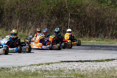 16 & 17/04/2022 : 3ème manche du Championnat du Sud 2022 au circuit d’Aigues-Vives (photos Stéphane Agnus) 2022 — karting
