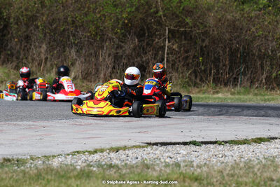 16 & 17/04/2022 : 3ème manche du Championnat du Sud 2022 au circuit d’Aigues-Vives (photos Stéphane Agnus) 2022 — karting