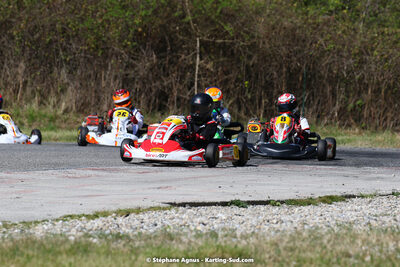 16 & 17/04/2022 : 3ème manche du Championnat du Sud 2022 au circuit d’Aigues-Vives (photos Stéphane Agnus) 2022 — karting