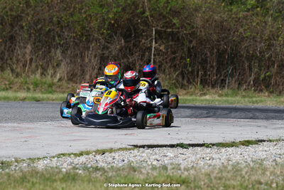16 & 17/04/2022 : 3ème manche du Championnat du Sud 2022 au circuit d’Aigues-Vives (photos Stéphane Agnus) 2022 — karting