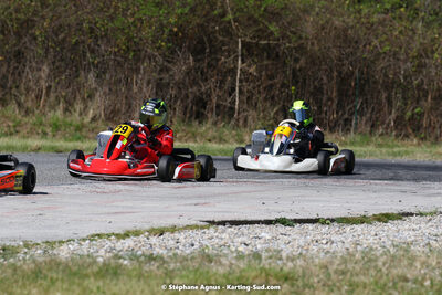 16 & 17/04/2022 : 3ème manche du Championnat du Sud 2022 au circuit d’Aigues-Vives (photos Stéphane Agnus) 2022 — karting