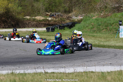 16 & 17/04/2022 : 3ème manche du Championnat du Sud 2022 au circuit d’Aigues-Vives (photos Stéphane Agnus) 2022 — karting