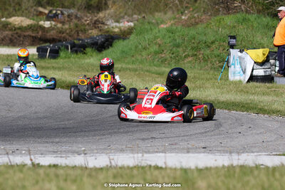 16 & 17/04/2022 : 3ème manche du Championnat du Sud 2022 au circuit d’Aigues-Vives (photos Stéphane Agnus) 2022 — karting