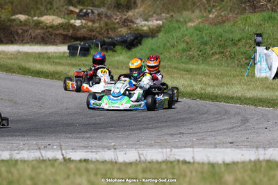 16 & 17/04/2022 : 3ème manche du Championnat du Sud 2022 au circuit d’Aigues-Vives (photos Stéphane Agnus) 2022 — karting