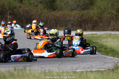 16 & 17/04/2022 : 3ème manche du Championnat du Sud 2022 au circuit d’Aigues-Vives (photos Stéphane Agnus) 2022 — karting