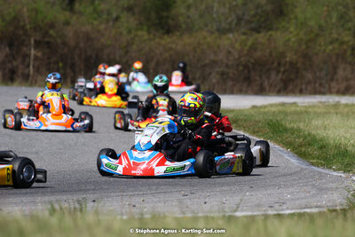16 & 17/04/2022 : 3ème manche du Championnat du Sud 2022 au circuit d’Aigues-Vives (photos Stéphane Agnus) 2022 — karting