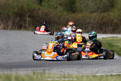 16 & 17/04/2022 : 3ème manche du Championnat du Sud 2022 au circuit d’Aigues-Vives (photos Stéphane Agnus) 2022 — karting