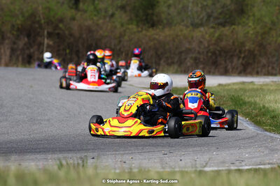 16 & 17/04/2022 : 3ème manche du Championnat du Sud 2022 au circuit d’Aigues-Vives (photos Stéphane Agnus) 2022 — karting