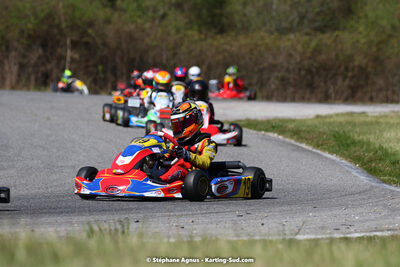 16 & 17/04/2022 : 3ème manche du Championnat du Sud 2022 au circuit d’Aigues-Vives (photos Stéphane Agnus) 2022 — karting
