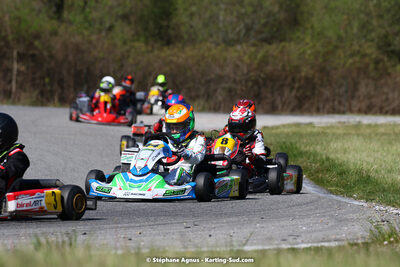 16 & 17/04/2022 : 3ème manche du Championnat du Sud 2022 au circuit d’Aigues-Vives (photos Stéphane Agnus) 2022 — karting