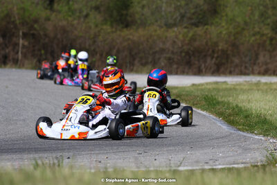 16 & 17/04/2022 : 3ème manche du Championnat du Sud 2022 au circuit d’Aigues-Vives (photos Stéphane Agnus) 2022 — karting