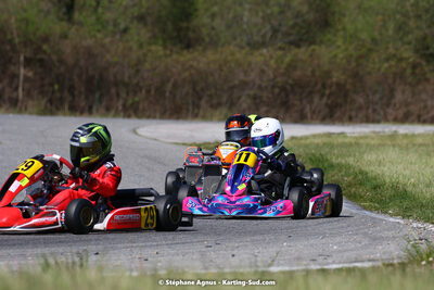 16 & 17/04/2022 : 3ème manche du Championnat du Sud 2022 au circuit d’Aigues-Vives (photos Stéphane Agnus) 2022 — karting