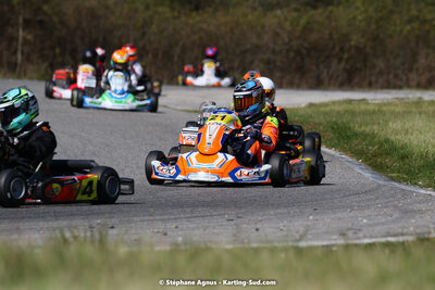 16 & 17/04/2022 : 3ème manche du Championnat du Sud 2022 au circuit d’Aigues-Vives (photos Stéphane Agnus) 2022 — karting