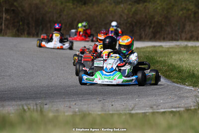 16 & 17/04/2022 : 3ème manche du Championnat du Sud 2022 au circuit d’Aigues-Vives (photos Stéphane Agnus) 2022 — karting