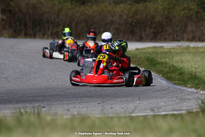 16 & 17/04/2022 : 3ème manche du Championnat du Sud 2022 au circuit d’Aigues-Vives (photos Stéphane Agnus) 2022 — karting