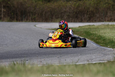 16 & 17/04/2022 : 3ème manche du Championnat du Sud 2022 au circuit d’Aigues-Vives (photos Stéphane Agnus) 2022 — karting