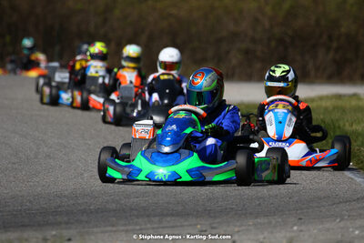 16 & 17/04/2022 : 3ème manche du Championnat du Sud 2022 au circuit d’Aigues-Vives (photos Stéphane Agnus) 2022 — karting