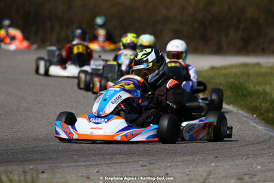 16 & 17/04/2022 : 3ème manche du Championnat du Sud 2022 au circuit d’Aigues-Vives (photos Stéphane Agnus) 2022 — karting