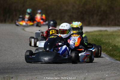 16 & 17/04/2022 : 3ème manche du Championnat du Sud 2022 au circuit d’Aigues-Vives (photos Stéphane Agnus) 2022 — karting