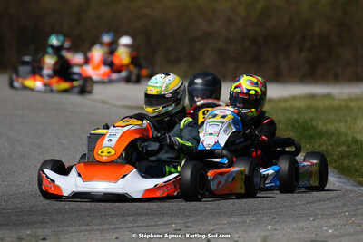 16 & 17/04/2022 : 3ème manche du Championnat du Sud 2022 au circuit d’Aigues-Vives (photos Stéphane Agnus) 2022 — karting