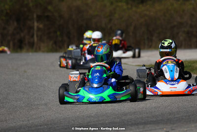 16 & 17/04/2022 : 3ème manche du Championnat du Sud 2022 au circuit d’Aigues-Vives (photos Stéphane Agnus) 2022 — karting