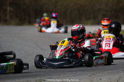 16 & 17/04/2022 : 3ème manche du Championnat du Sud 2022 au circuit d’Aigues-Vives (photos Stéphane Agnus) 2022 — karting