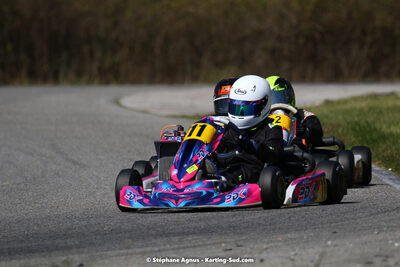 16 & 17/04/2022 : 3ème manche du Championnat du Sud 2022 au circuit d’Aigues-Vives (photos Stéphane Agnus) 2022 — karting