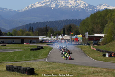16 & 17/04/2022 : 3ème manche du Championnat du Sud 2022 au circuit d’Aigues-Vives (photos Stéphane Agnus) 2022 — karting