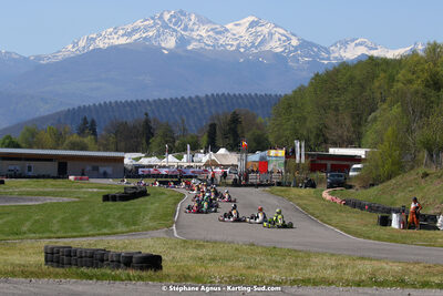 16 & 17/04/2022 : 3ème manche du Championnat du Sud 2022 au circuit d’Aigues-Vives (photos Stéphane Agnus) 2022 — karting