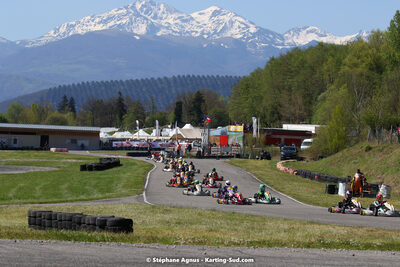 16 & 17/04/2022 : 3ème manche du Championnat du Sud 2022 au circuit d’Aigues-Vives (photos Stéphane Agnus) 2022 — karting