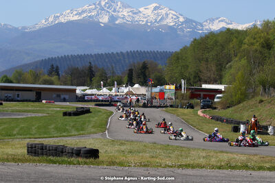 16 & 17/04/2022 : 3ème manche du Championnat du Sud 2022 au circuit d’Aigues-Vives (photos Stéphane Agnus) 2022 — karting