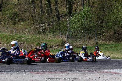 16 & 17/04/2022 : 3ème manche du Championnat du Sud 2022 au circuit d’Aigues-Vives (photos Stéphane Agnus) 2022 — karting