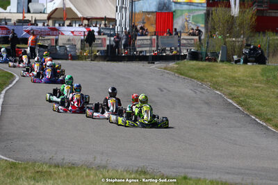 16 & 17/04/2022 : 3ème manche du Championnat du Sud 2022 au circuit d’Aigues-Vives (photos Stéphane Agnus) 2022 — karting