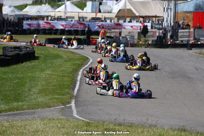 16 & 17/04/2022 : 3ème manche du Championnat du Sud 2022 au circuit d’Aigues-Vives (photos Stéphane Agnus) 2022 — karting