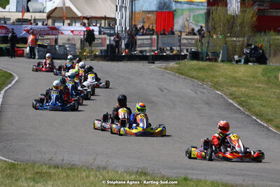 16 & 17/04/2022 : 3ème manche du Championnat du Sud 2022 au circuit d’Aigues-Vives (photos Stéphane Agnus) 2022 — karting