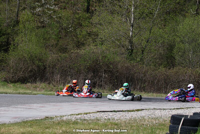 16 & 17/04/2022 : 3ème manche du Championnat du Sud 2022 au circuit d’Aigues-Vives (photos Stéphane Agnus) 2022 — karting