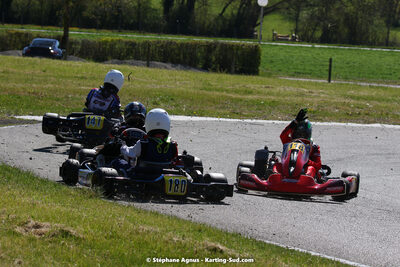 16 & 17/04/2022 : 3ème manche du Championnat du Sud 2022 au circuit d’Aigues-Vives (photos Stéphane Agnus) 2022 — karting