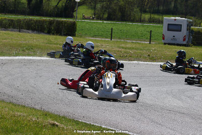 16 & 17/04/2022 : 3ème manche du Championnat du Sud 2022 au circuit d’Aigues-Vives (photos Stéphane Agnus) 2022 — karting