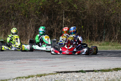 16 & 17/04/2022 : 3ème manche du Championnat du Sud 2022 au circuit d’Aigues-Vives (photos Stéphane Agnus) 2022 — karting