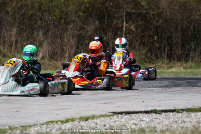 16 & 17/04/2022 : 3ème manche du Championnat du Sud 2022 au circuit d’Aigues-Vives (photos Stéphane Agnus) 2022 — karting