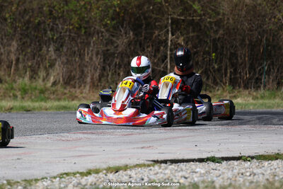16 & 17/04/2022 : 3ème manche du Championnat du Sud 2022 au circuit d’Aigues-Vives (photos Stéphane Agnus) 2022 — karting