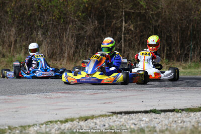 16 & 17/04/2022 : 3ème manche du Championnat du Sud 2022 au circuit d’Aigues-Vives (photos Stéphane Agnus) 2022 — karting