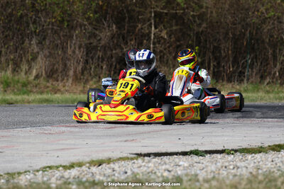 16 & 17/04/2022 : 3ème manche du Championnat du Sud 2022 au circuit d’Aigues-Vives (photos Stéphane Agnus) 2022 — karting