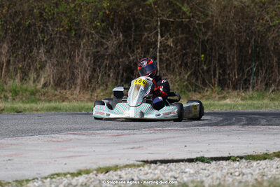 16 & 17/04/2022 : 3ème manche du Championnat du Sud 2022 au circuit d’Aigues-Vives (photos Stéphane Agnus) 2022 — karting