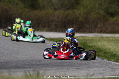 16 & 17/04/2022 : 3ème manche du Championnat du Sud 2022 au circuit d’Aigues-Vives (photos Stéphane Agnus) 2022 — karting