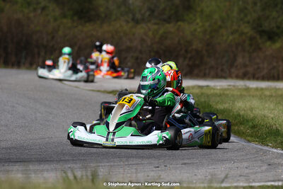 16 & 17/04/2022 : 3ème manche du Championnat du Sud 2022 au circuit d’Aigues-Vives (photos Stéphane Agnus) 2022 — karting