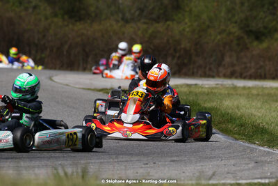 16 & 17/04/2022 : 3ème manche du Championnat du Sud 2022 au circuit d’Aigues-Vives (photos Stéphane Agnus) 2022 — karting