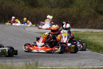 16 & 17/04/2022 : 3ème manche du Championnat du Sud 2022 au circuit d’Aigues-Vives (photos Stéphane Agnus) 2022 — karting