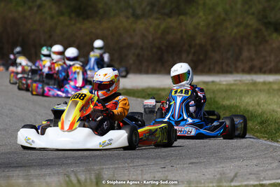 16 & 17/04/2022 : 3ème manche du Championnat du Sud 2022 au circuit d’Aigues-Vives (photos Stéphane Agnus) 2022 — karting